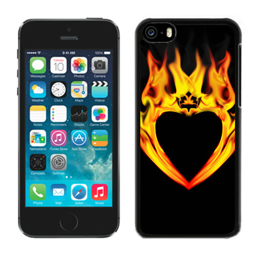 Valentine Fire Heart iPhone 5C Cases CKC | Women
